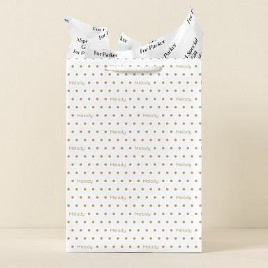 Golden Dots Gift Bags