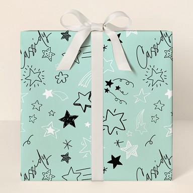 Shining Stars Wrapping Paper