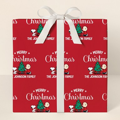 PEANUTS® Merry Christmas Wrapping Paper
