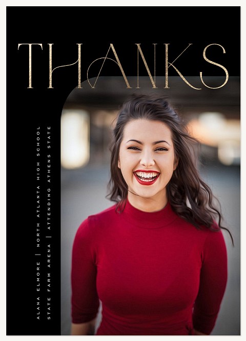 Honorable Thanks | Thank You Cards