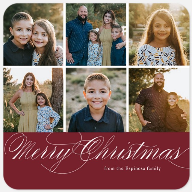 Script Multi Holiday Photo Cards