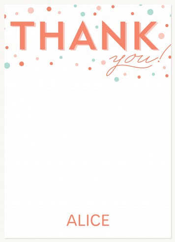 Beautiful One Birthday Thank You Cards, Thank You Birthday Cards