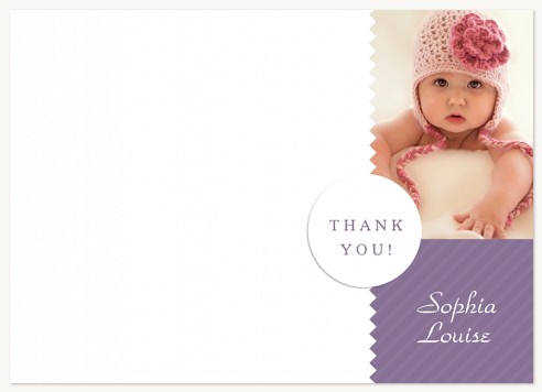 Lilac Love Birthday Thank You Cards, Thank You Birthday Cards