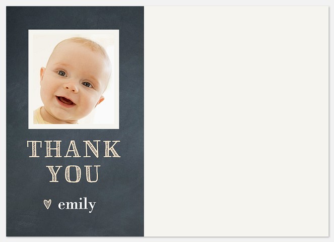 Her First Year Thank You Cards 