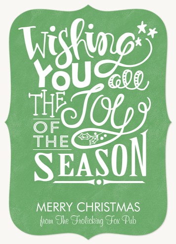 Season of Joy Christmas Cards for Business