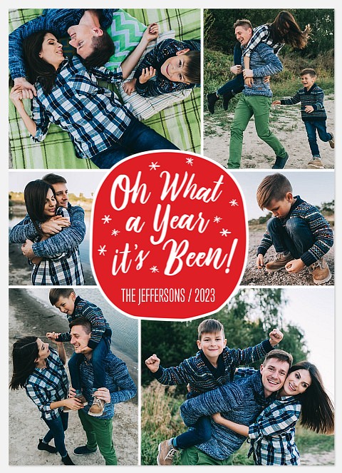 Magical Year Holiday Photo Cards
