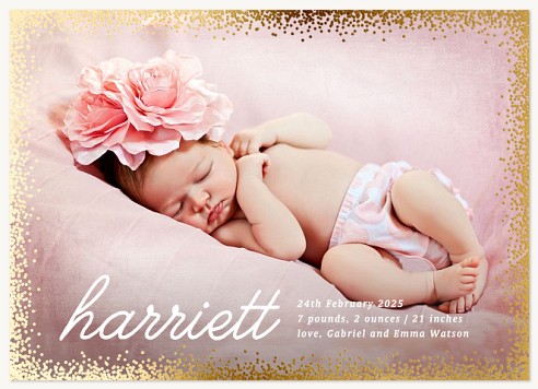 Fairy Dust Baby Announcements