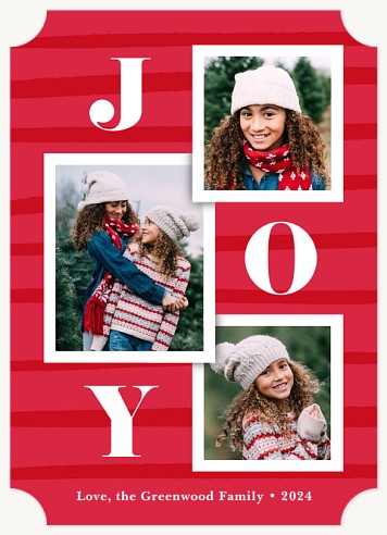 Joyful Snapshots Christmas Cards