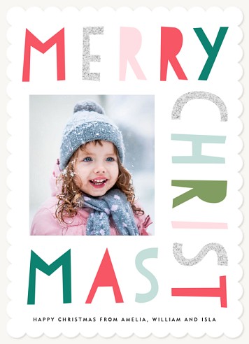 Cheery Cutouts Christmas Cards