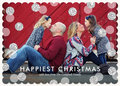 Frosted Flecks Christmas Cards