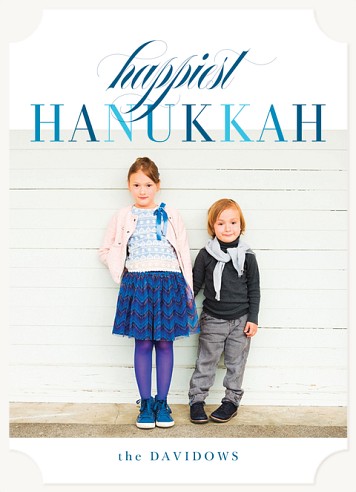 Bright Hanukkah Hanukkah Cards