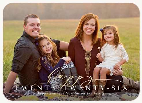 Light Script Christmas Cards