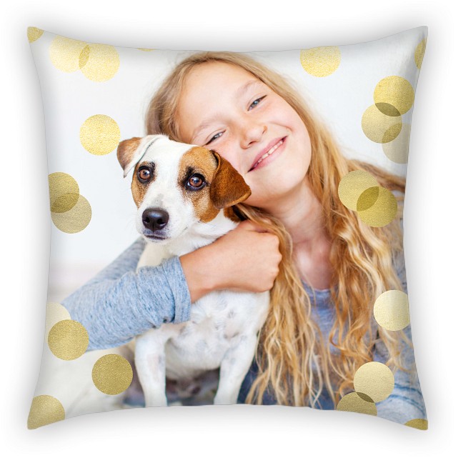 Confetti Dots Custom Pillows
