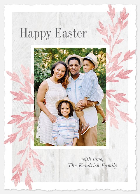 Spring Simplicity Easter Photo Cards