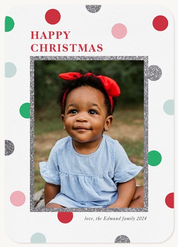 Holiday Confetti Christmas Cards