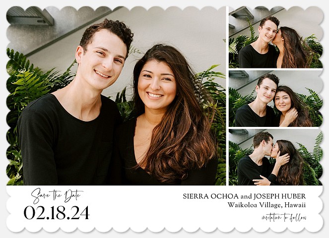 Simplicity Save the Date Photo Cards