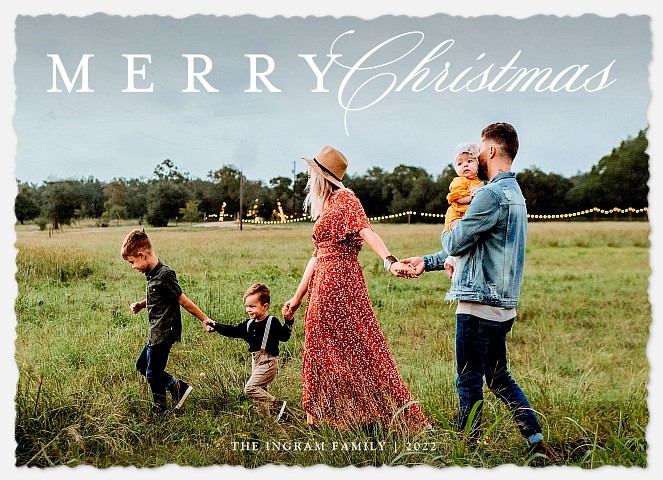 Traditional Mix Holiday Photo Cards