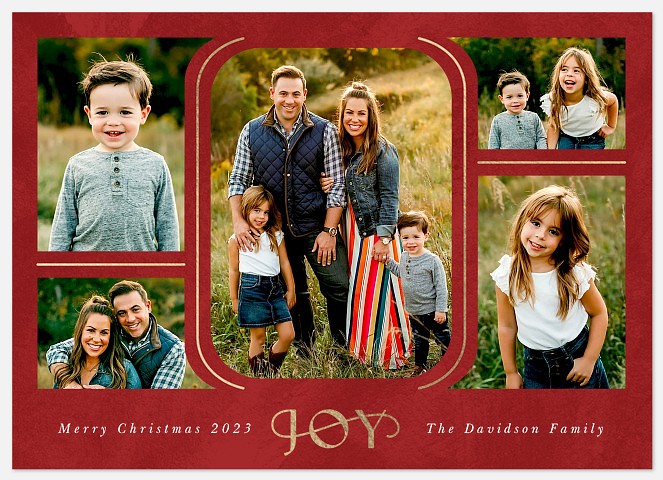 Joyful Gallery Holiday Photo Cards