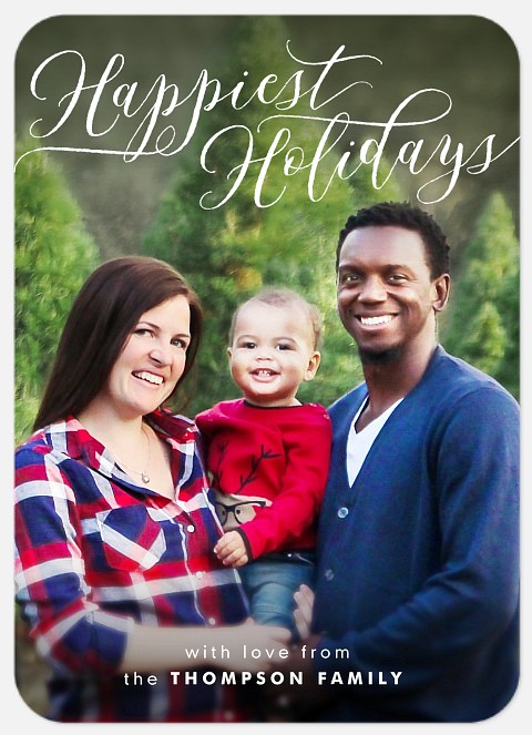 Happiest Tidings Holiday Photo Cards