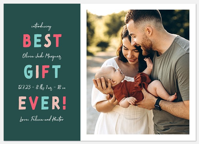 Simply the Best Holiday Photo Cards