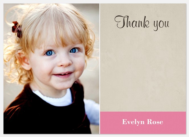 Miss RoseBerry Birthday Thank You Cards