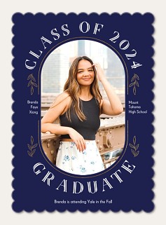 Personalized Graduation Postage Stamps