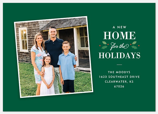 Happy Home Holiday Photo Cards