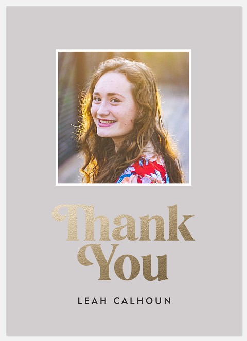 Bold Thank You Thank You Cards 