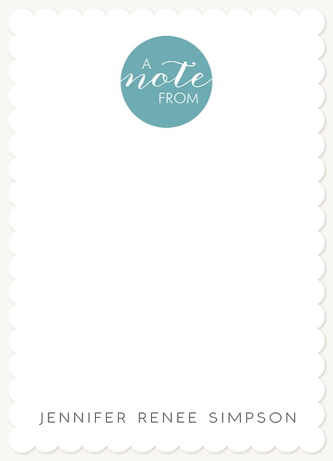 A Simple Note Stationery For Adults