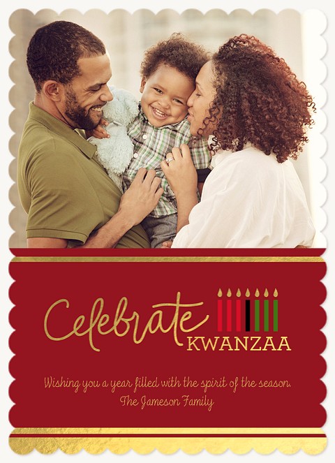 Festive Celebration Kwanzaa Cards