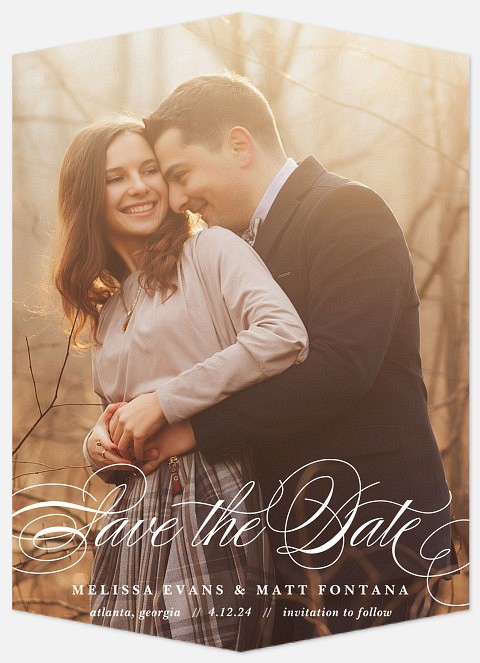 Dearly Beloved Save the Date Photo Cards