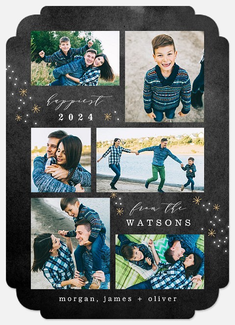 Starry Gallery Holiday Photo Cards