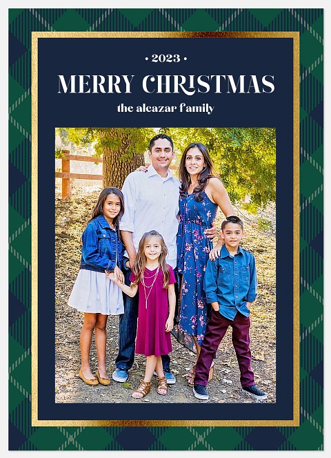 Country Club Holiday Photo Cards