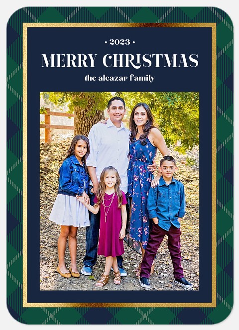 Country Club Holiday Photo Cards