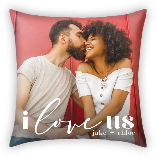 I Love Us Custom Pillows