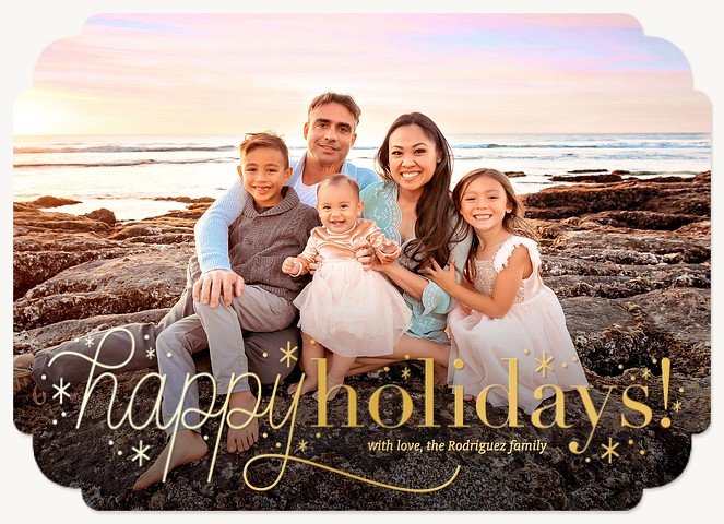 Dazzling Photo Holiday Cards