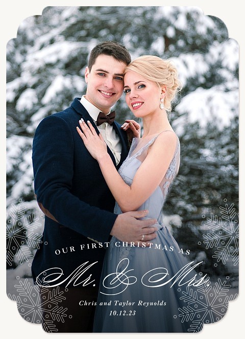 First Christmas Personalized Holiday Cards