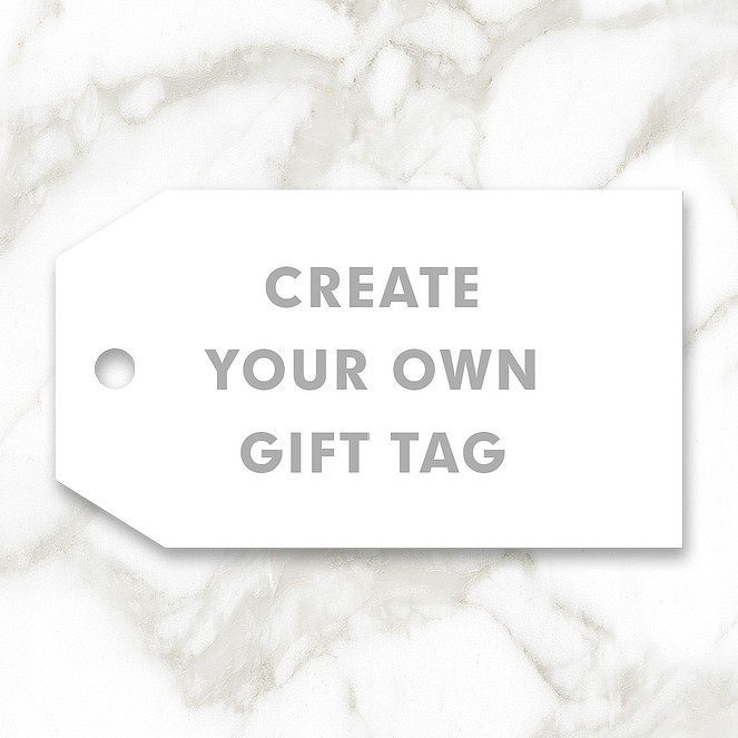 Custom Gift Tag - Customized, Print Gift Tags