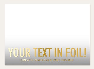 Create Your Own Foil Design