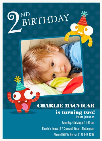 Birthday Buddies Kids Birthday Invitations