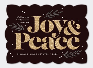 Boldest Glitter Card