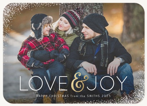 Frosted Love Christmas Cards