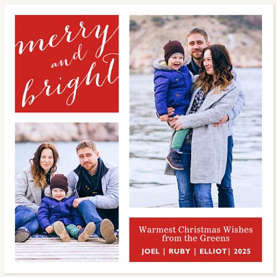 Merry Wishes Christmas Cards