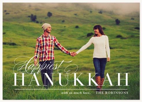 Luxe Hanukkah  Hanukkah Cards