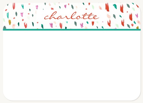 Speckled Paint  Stationery