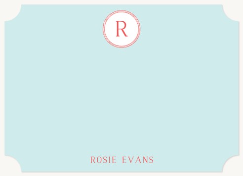 Nautical Note  Stationery
