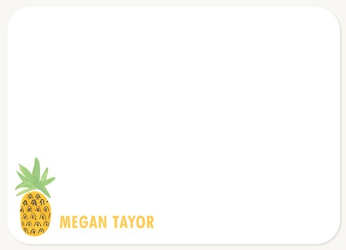 Sweet Pineapple Stationery