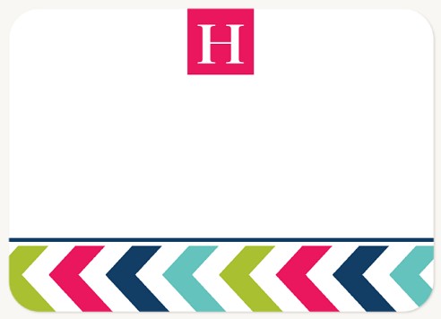 Chevron Fun Stationery