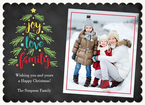 Christmas Values Christmas Cards