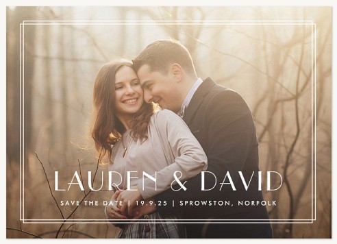 Deco Inspiration Save the Date Cards